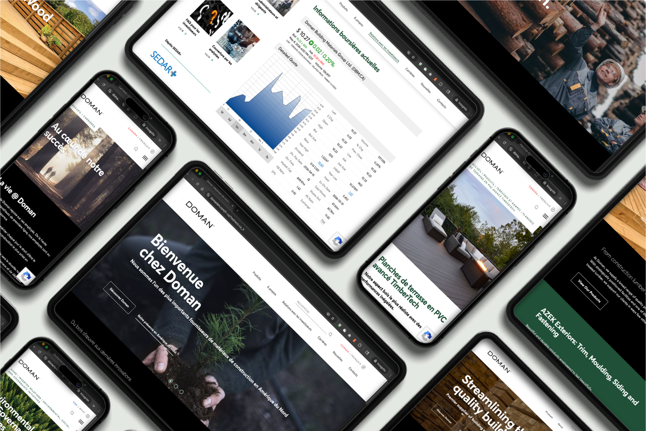 DOMAN B2B branding and marketing agency Brand architecture, Digital identity and website, Visual identity, Sales tools, Deployment strategy and execution