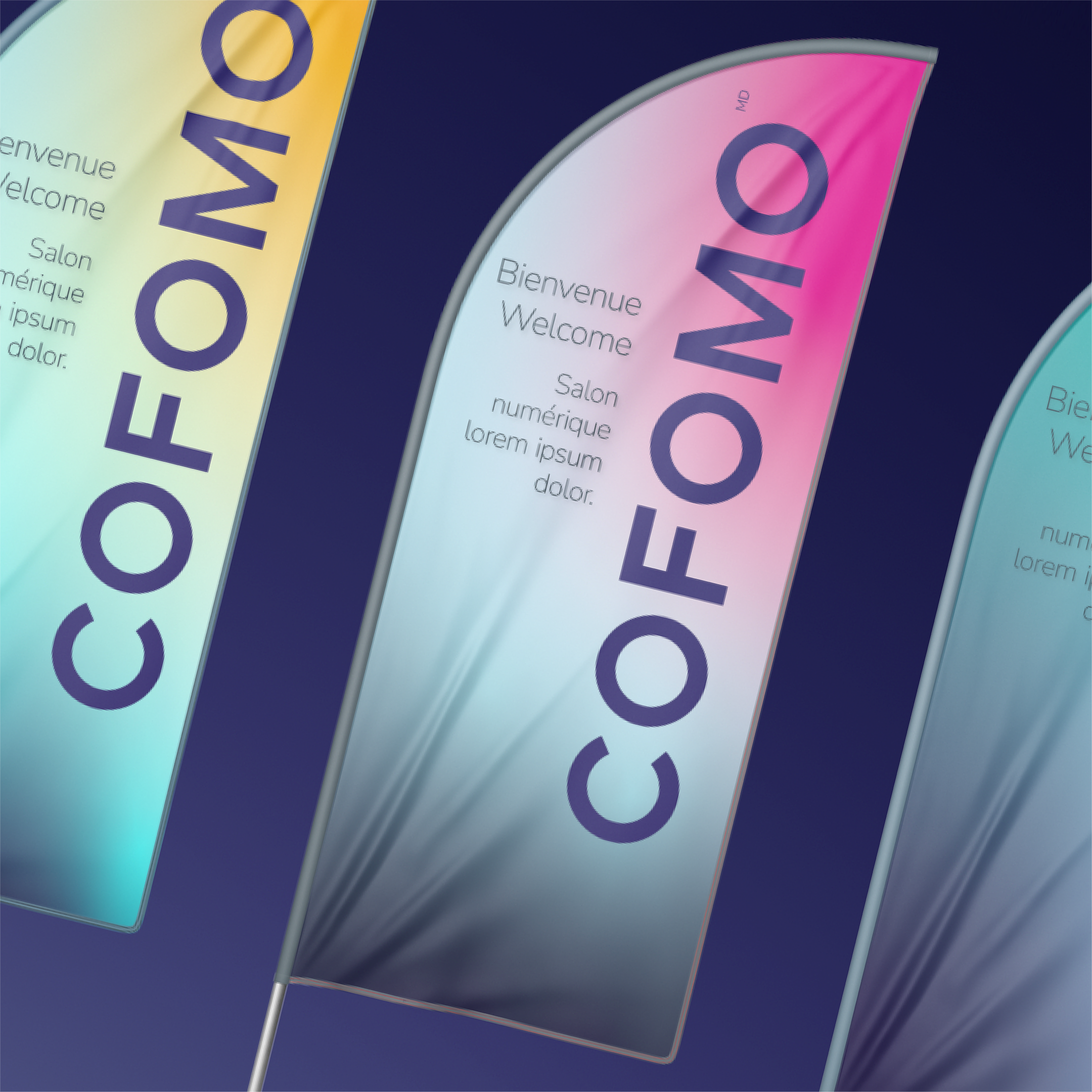 B2B branding agency, COFOMO, Visual identity