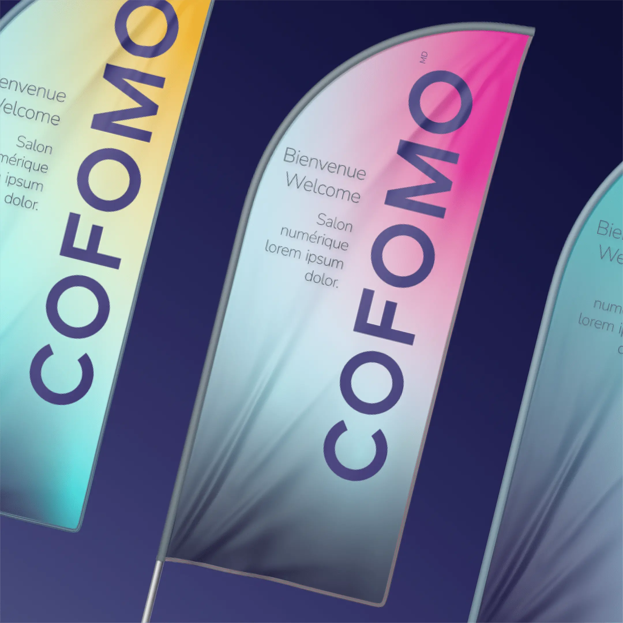 B2B branding agency, COFOMO, Visual identity