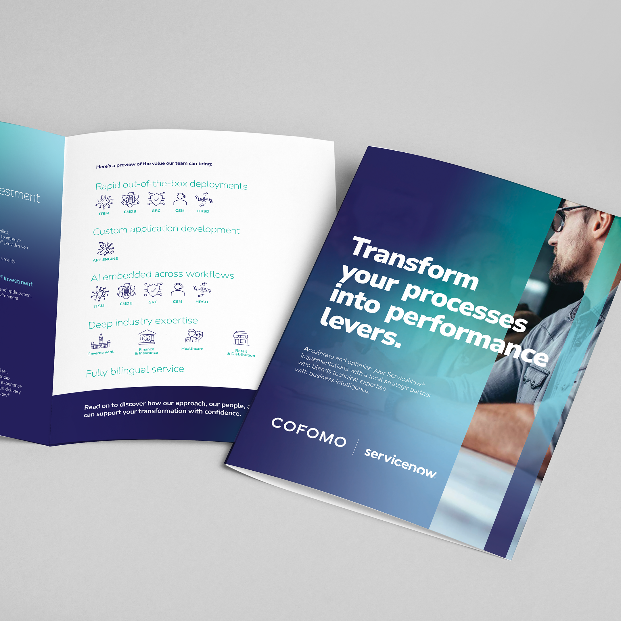 B2B branding agency, COFOMO, Brand positioning, Sales tools