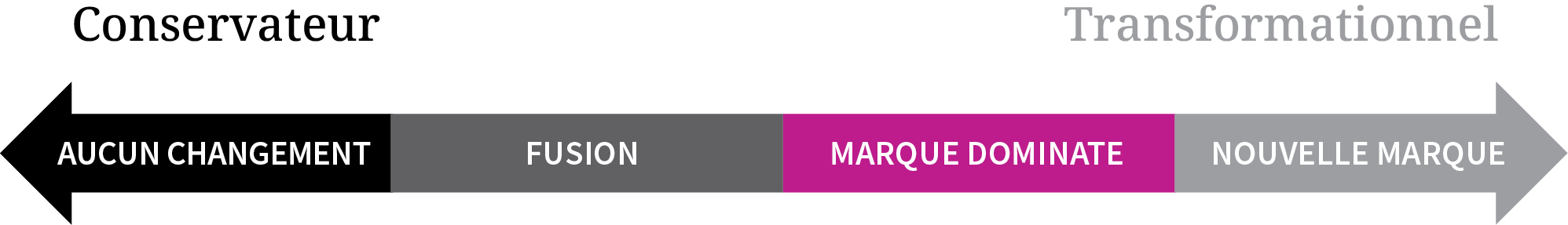 Fusion et acquisition Stratégie de marque — Marque dominante
