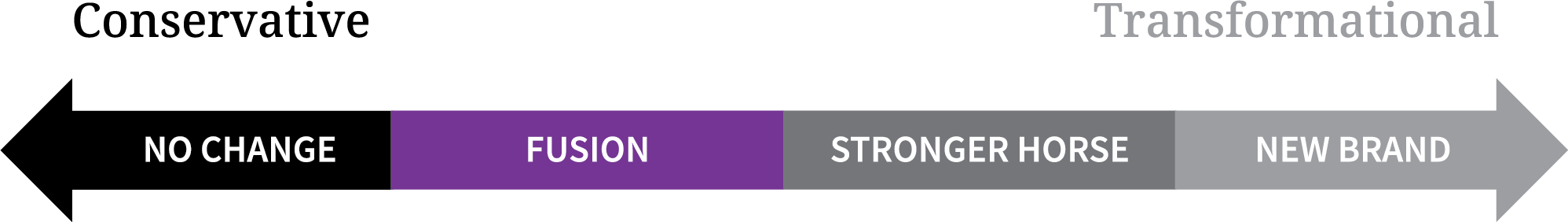 M&A brand strategy #2 — Fusion